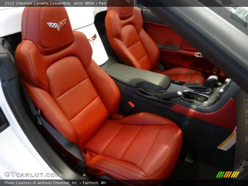  2013 Corvette Convertible Red Interior