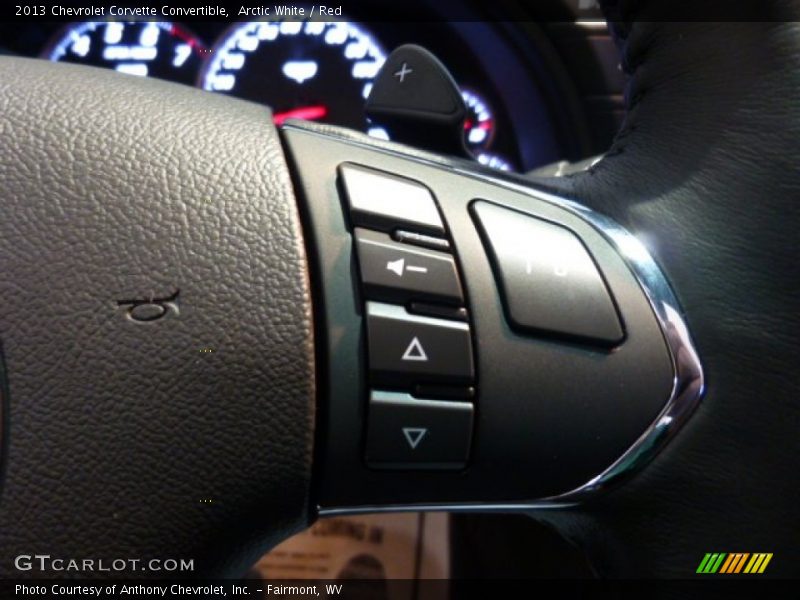 Controls of 2013 Corvette Convertible
