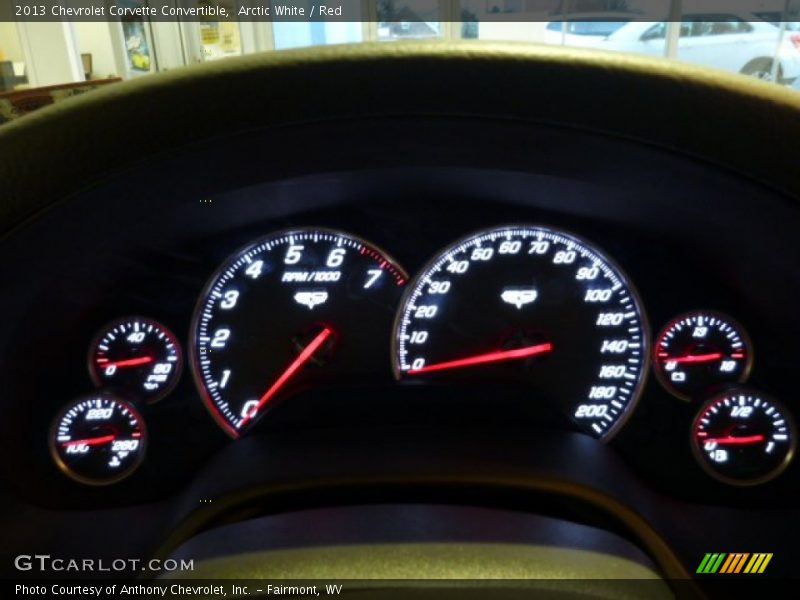  2013 Corvette Convertible Convertible Gauges
