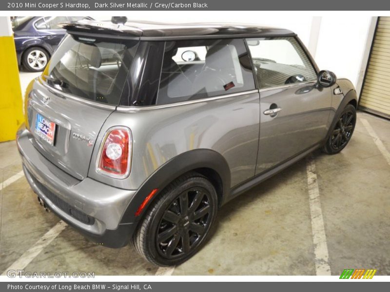 Dark Silver Metallic / Grey/Carbon Black 2010 Mini Cooper S Hardtop