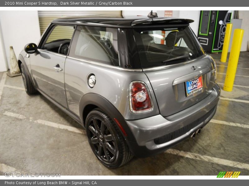 Dark Silver Metallic / Grey/Carbon Black 2010 Mini Cooper S Hardtop