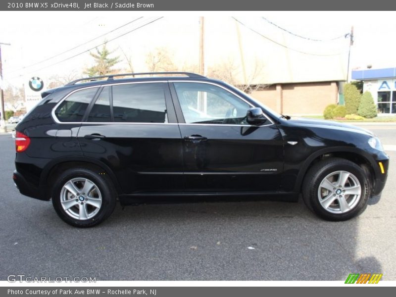 Jet Black / Saddle Brown 2010 BMW X5 xDrive48i