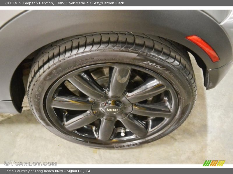 Dark Silver Metallic / Grey/Carbon Black 2010 Mini Cooper S Hardtop