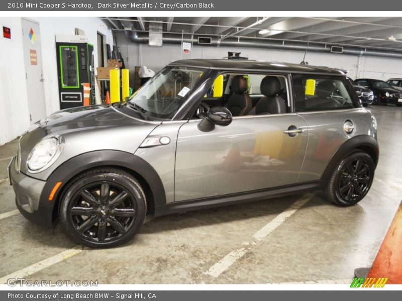 Dark Silver Metallic / Grey/Carbon Black 2010 Mini Cooper S Hardtop