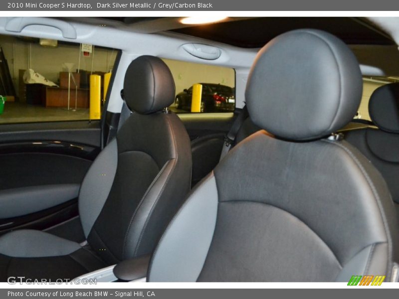 Dark Silver Metallic / Grey/Carbon Black 2010 Mini Cooper S Hardtop