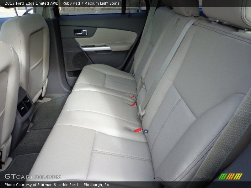 Ruby Red / Medium Light Stone 2013 Ford Edge Limited AWD