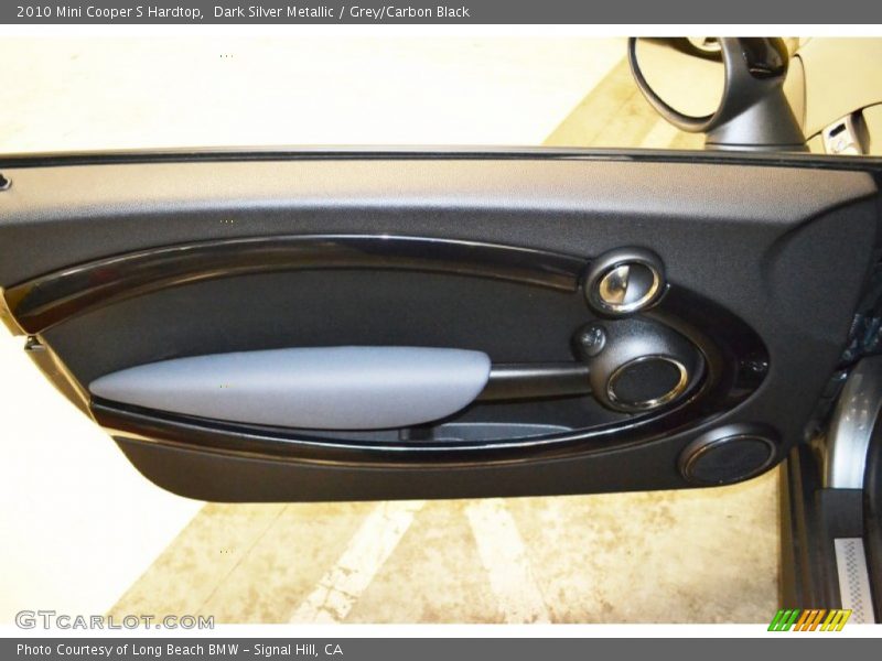 Dark Silver Metallic / Grey/Carbon Black 2010 Mini Cooper S Hardtop