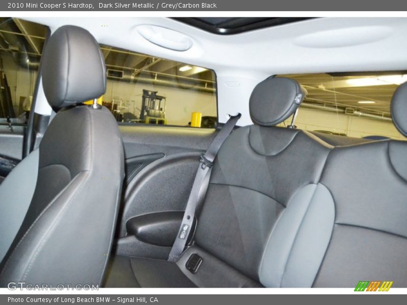 Dark Silver Metallic / Grey/Carbon Black 2010 Mini Cooper S Hardtop