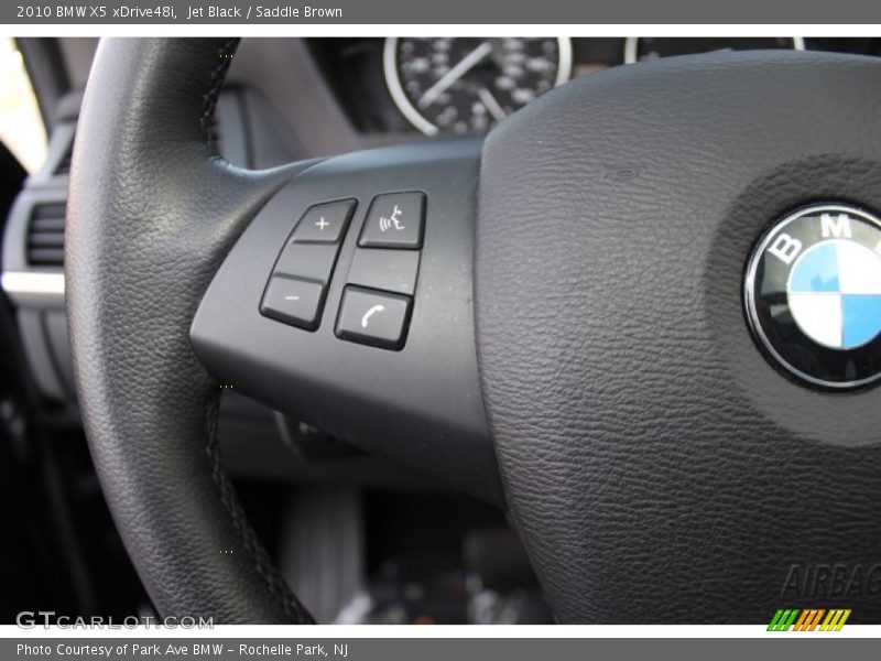 Jet Black / Saddle Brown 2010 BMW X5 xDrive48i