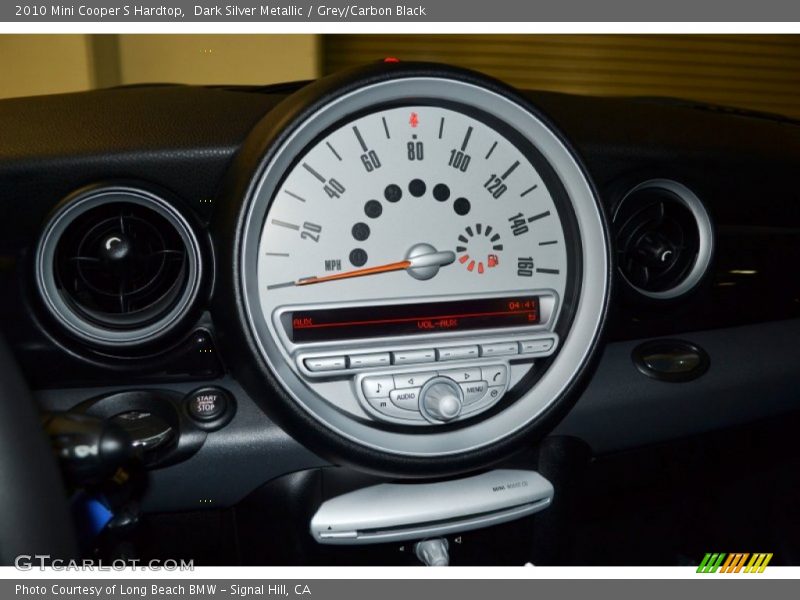 Dark Silver Metallic / Grey/Carbon Black 2010 Mini Cooper S Hardtop