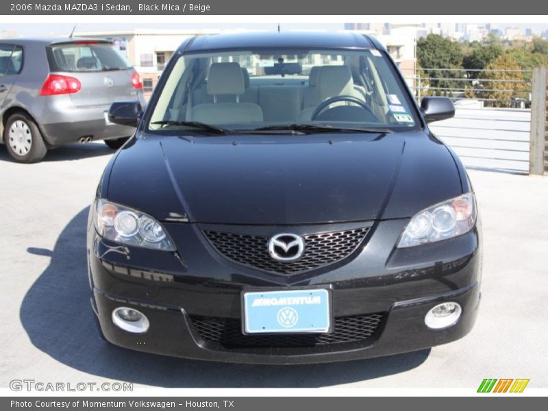 Black Mica / Beige 2006 Mazda MAZDA3 i Sedan