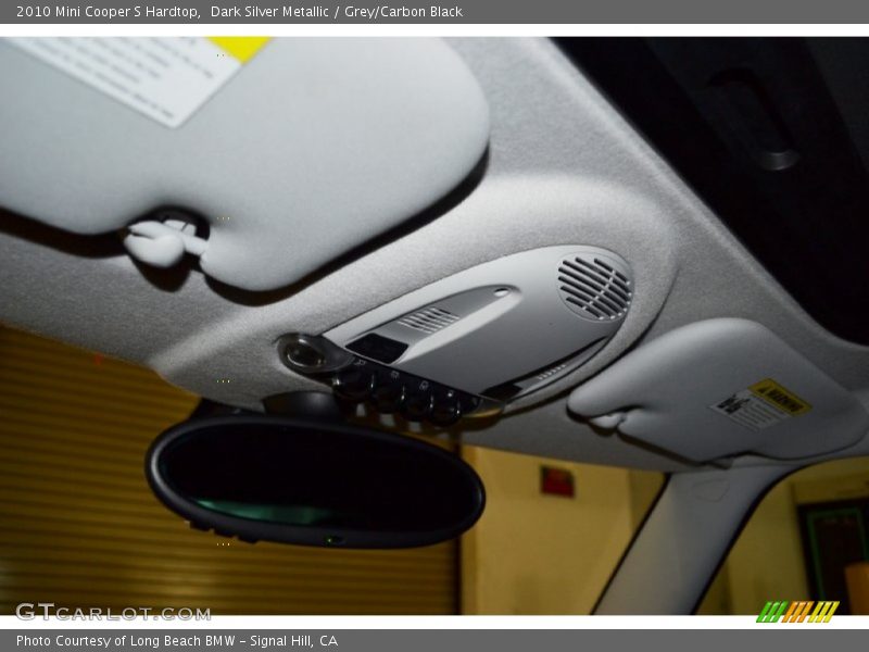 Dark Silver Metallic / Grey/Carbon Black 2010 Mini Cooper S Hardtop