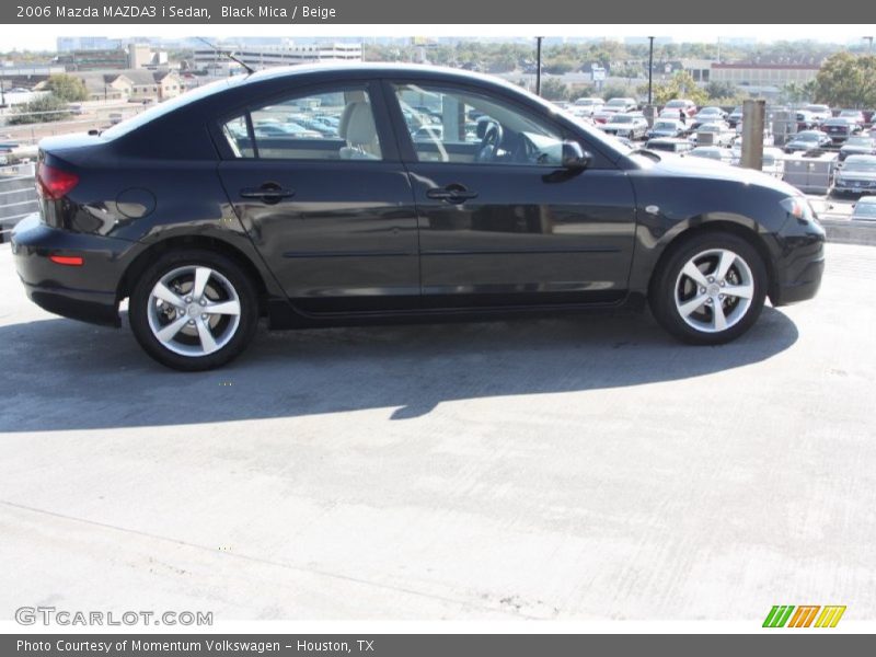 Black Mica / Beige 2006 Mazda MAZDA3 i Sedan