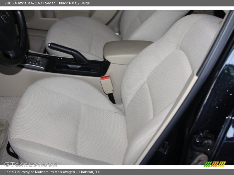 Black Mica / Beige 2006 Mazda MAZDA3 i Sedan
