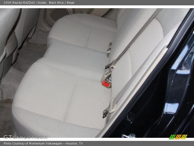 Black Mica / Beige 2006 Mazda MAZDA3 i Sedan
