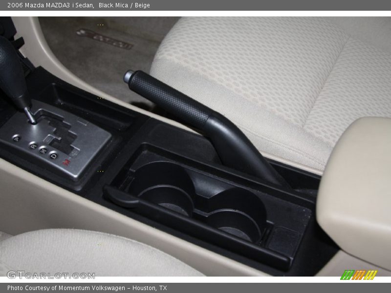 Black Mica / Beige 2006 Mazda MAZDA3 i Sedan