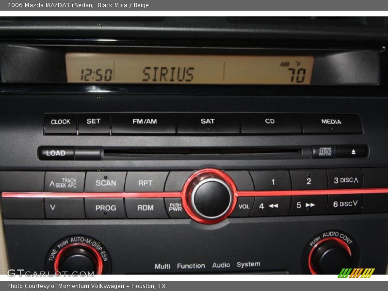 Black Mica / Beige 2006 Mazda MAZDA3 i Sedan