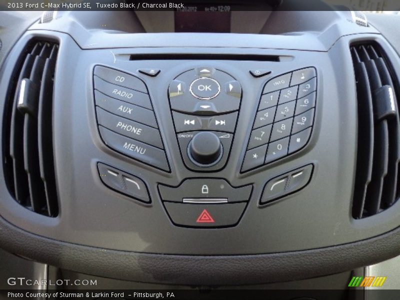 Controls of 2013 C-Max Hybrid SE