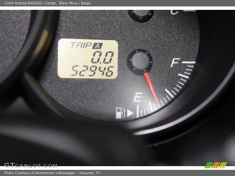 Black Mica / Beige 2006 Mazda MAZDA3 i Sedan