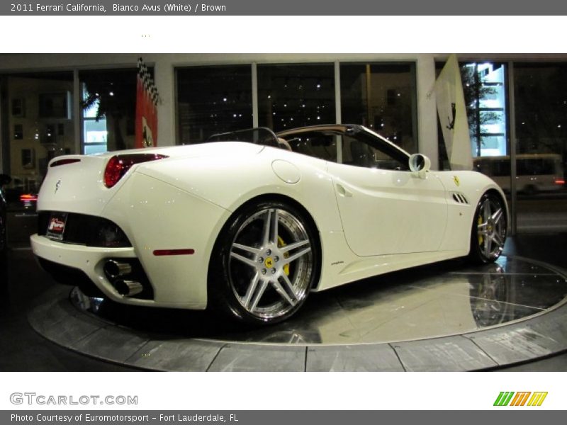 Bianco Avus (White) / Brown 2011 Ferrari California