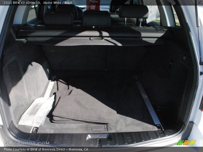 Alpine White / Black 2010 BMW X3 xDrive30i