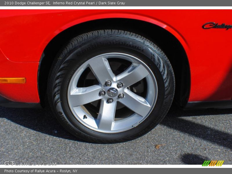 Inferno Red Crystal Pearl / Dark Slate Gray 2010 Dodge Challenger SE