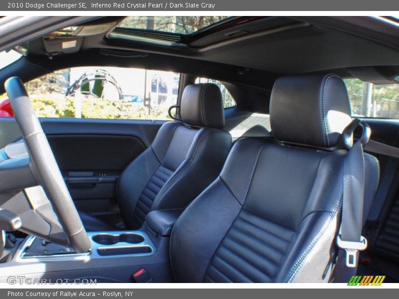 Inferno Red Crystal Pearl / Dark Slate Gray 2010 Dodge Challenger SE