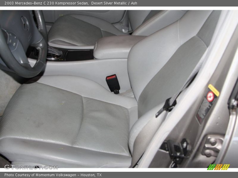 Desert Silver Metallic / Ash 2003 Mercedes-Benz C 230 Kompressor Sedan