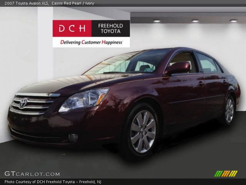 Cassis Red Pearl / Ivory 2007 Toyota Avalon XLS