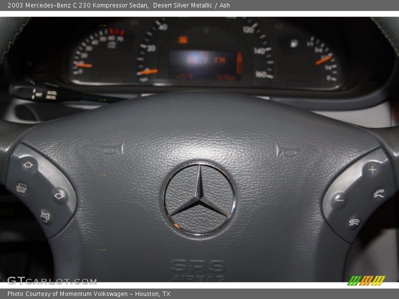 Desert Silver Metallic / Ash 2003 Mercedes-Benz C 230 Kompressor Sedan