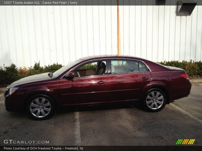 Cassis Red Pearl / Ivory 2007 Toyota Avalon XLS