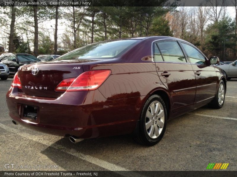Cassis Red Pearl / Ivory 2007 Toyota Avalon XLS