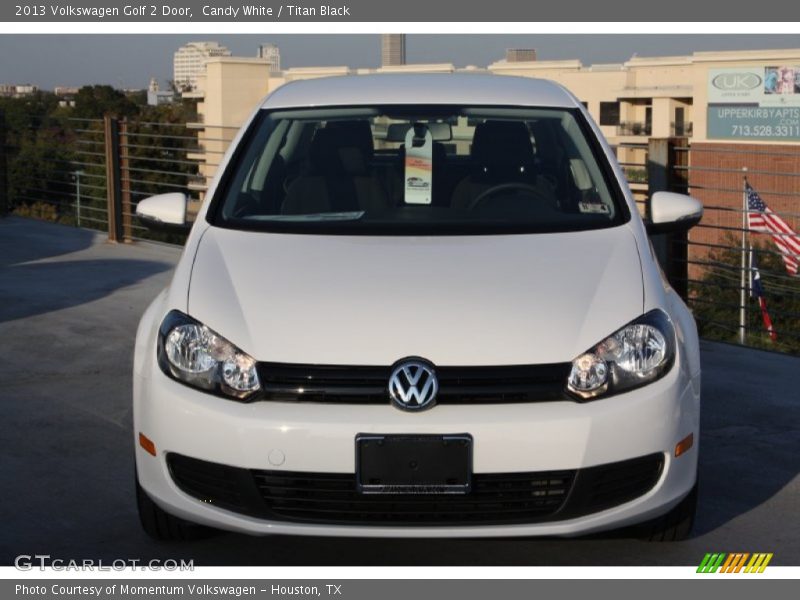 Candy White / Titan Black 2013 Volkswagen Golf 2 Door