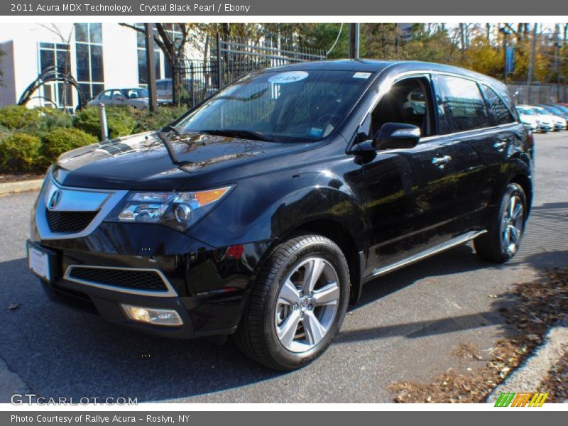Crystal Black Pearl / Ebony 2011 Acura MDX Technology