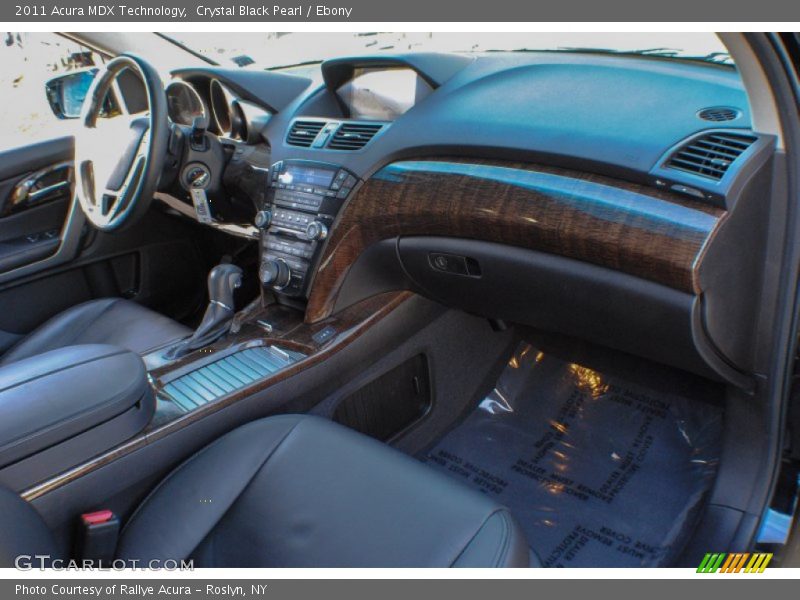 Crystal Black Pearl / Ebony 2011 Acura MDX Technology