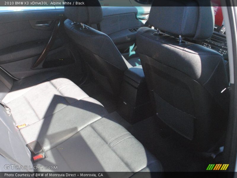 Alpine White / Black 2010 BMW X3 xDrive30i
