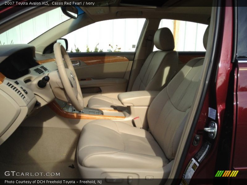 Cassis Red Pearl / Ivory 2007 Toyota Avalon XLS