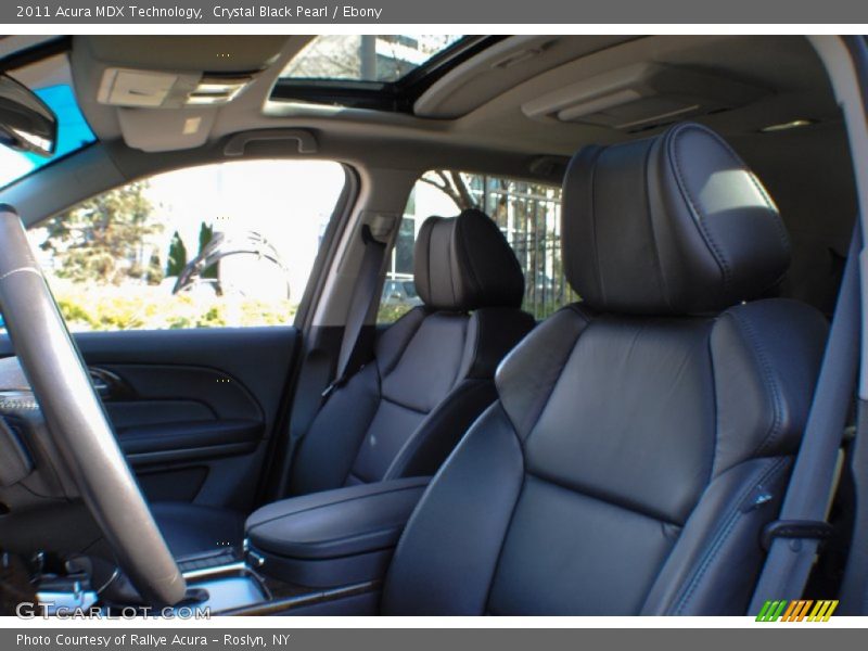Crystal Black Pearl / Ebony 2011 Acura MDX Technology