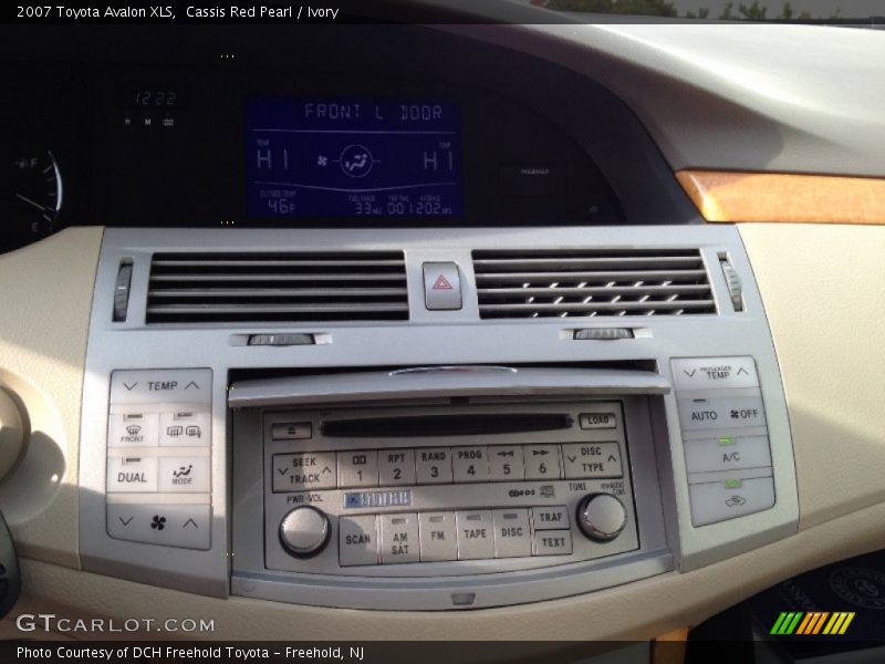 Cassis Red Pearl / Ivory 2007 Toyota Avalon XLS