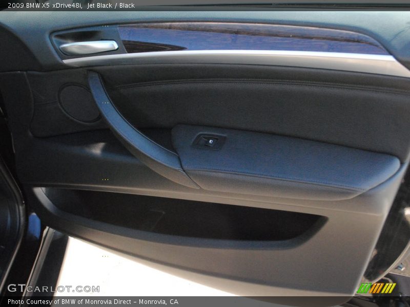 Jet Black / Black 2009 BMW X5 xDrive48i