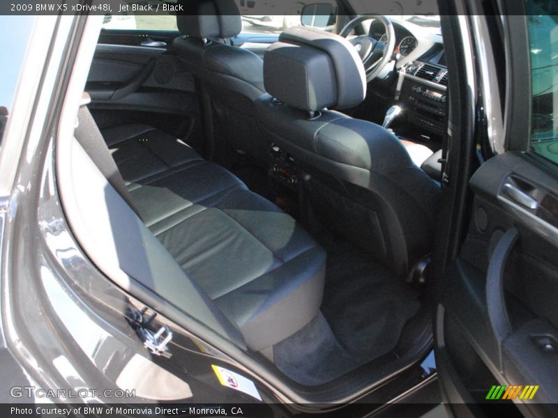 Jet Black / Black 2009 BMW X5 xDrive48i