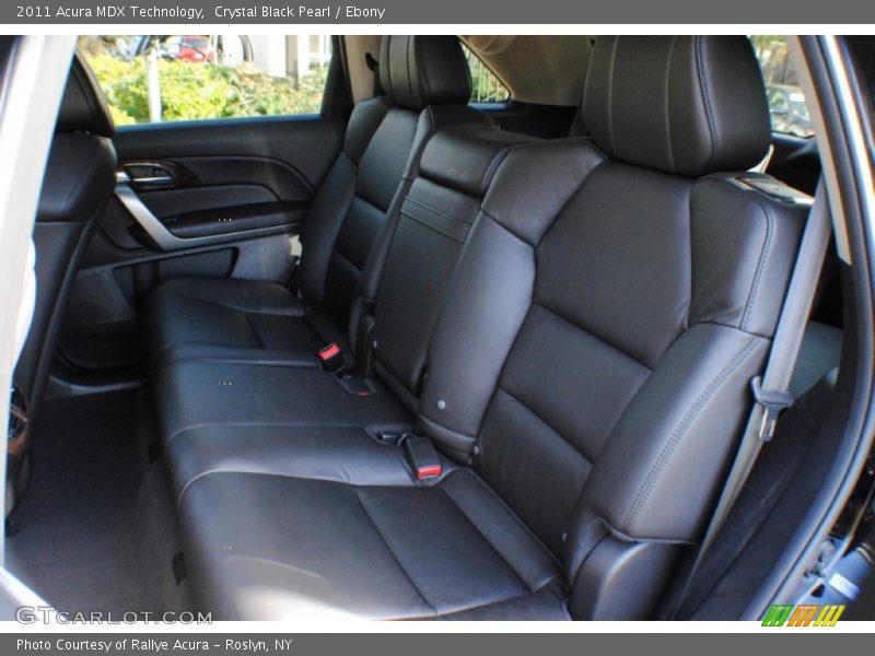 Crystal Black Pearl / Ebony 2011 Acura MDX Technology
