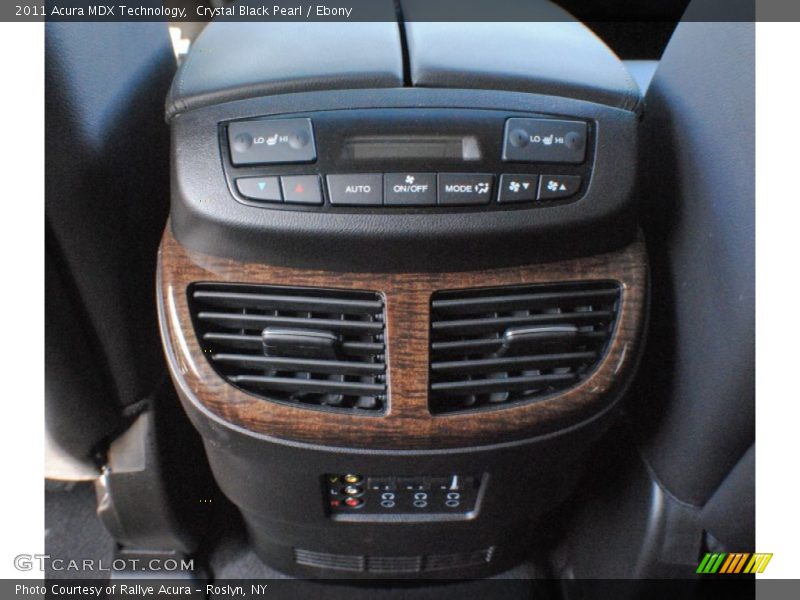 Crystal Black Pearl / Ebony 2011 Acura MDX Technology