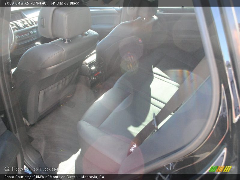 Jet Black / Black 2009 BMW X5 xDrive48i
