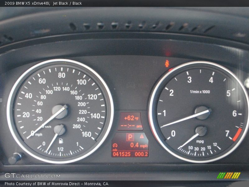 Jet Black / Black 2009 BMW X5 xDrive48i