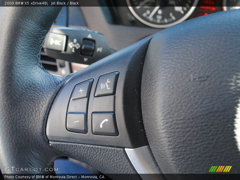 Jet Black / Black 2009 BMW X5 xDrive48i