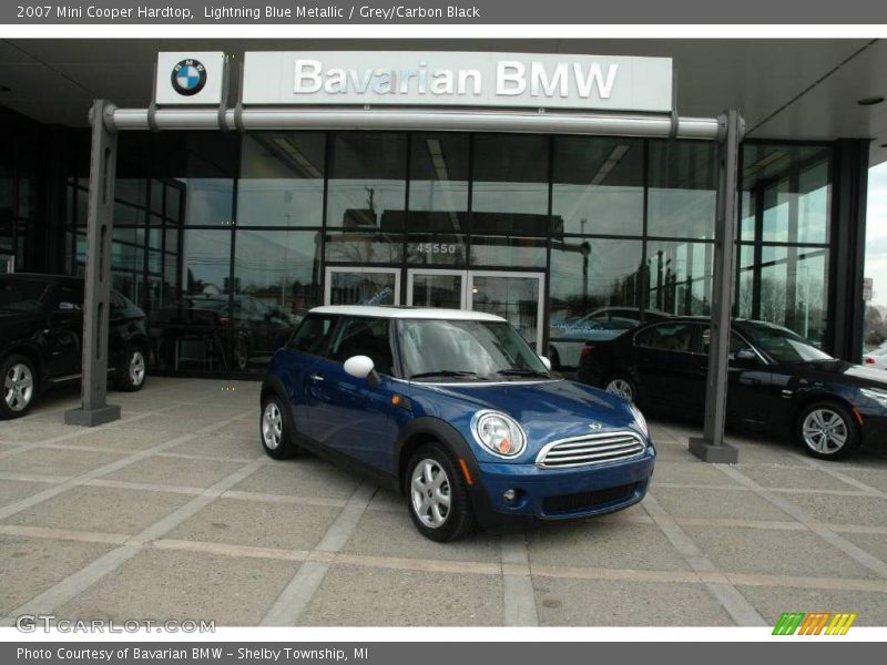 Lightning Blue Metallic / Grey/Carbon Black 2007 Mini Cooper Hardtop