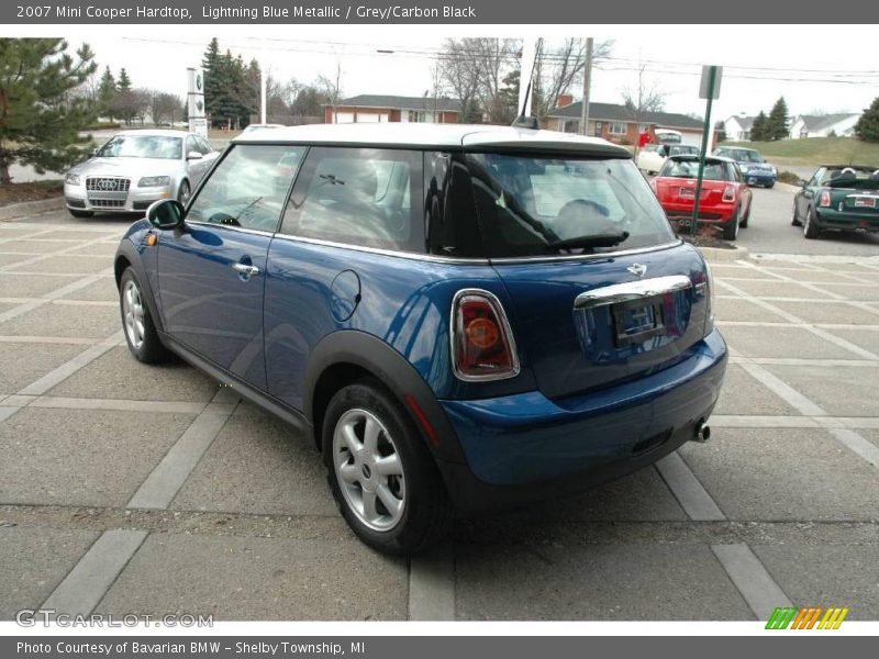 Lightning Blue Metallic / Grey/Carbon Black 2007 Mini Cooper Hardtop