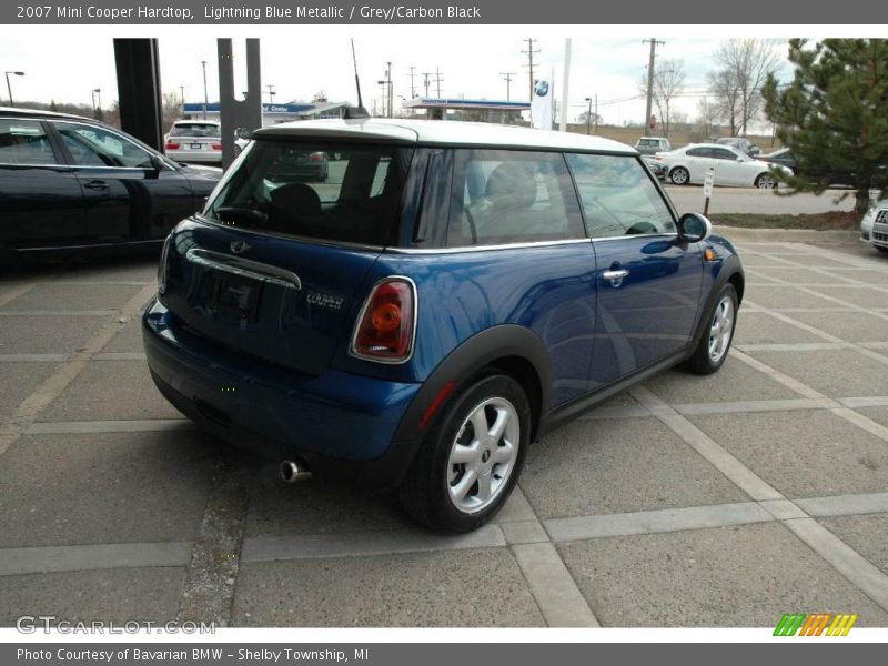 Lightning Blue Metallic / Grey/Carbon Black 2007 Mini Cooper Hardtop