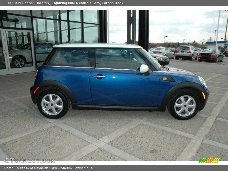 Lightning Blue Metallic / Grey/Carbon Black 2007 Mini Cooper Hardtop
